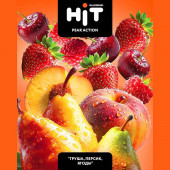 Табак BlackBurn HIT Pear Action (Груша Персик Ягоды) 30г Акцизный